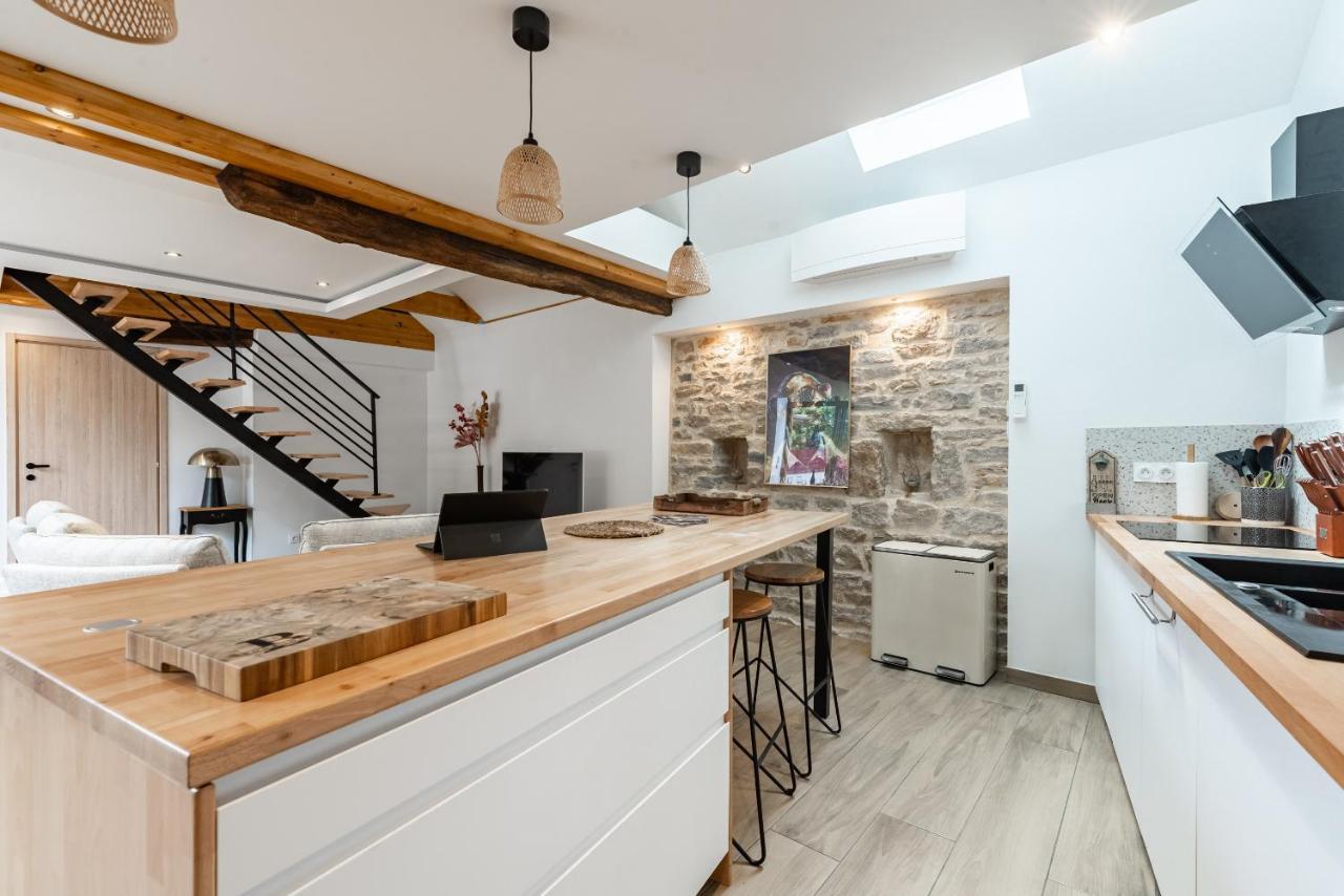 Charmante Maison Climatisee Avec Son Jardin A 10 Minutes De Dijon Marsannay-la-Côte Esterno foto