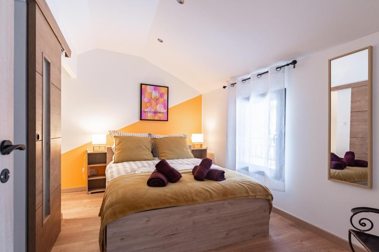 Charmante Maison Climatisee Avec Son Jardin A 10 Minutes De Dijon Marsannay-la-Côte Esterno foto