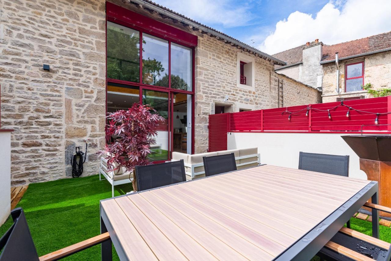 Charmante Maison Climatisee Avec Son Jardin A 10 Minutes De Dijon Marsannay-la-Côte Esterno foto