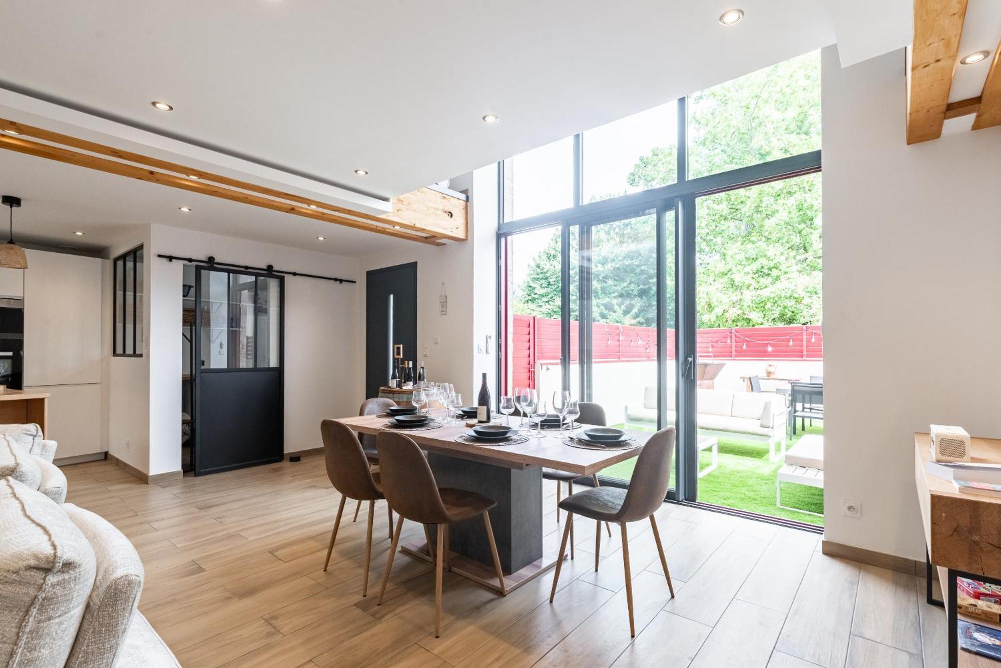 Charmante Maison Climatisee Avec Son Jardin A 10 Minutes De Dijon Marsannay-la-Côte Esterno foto