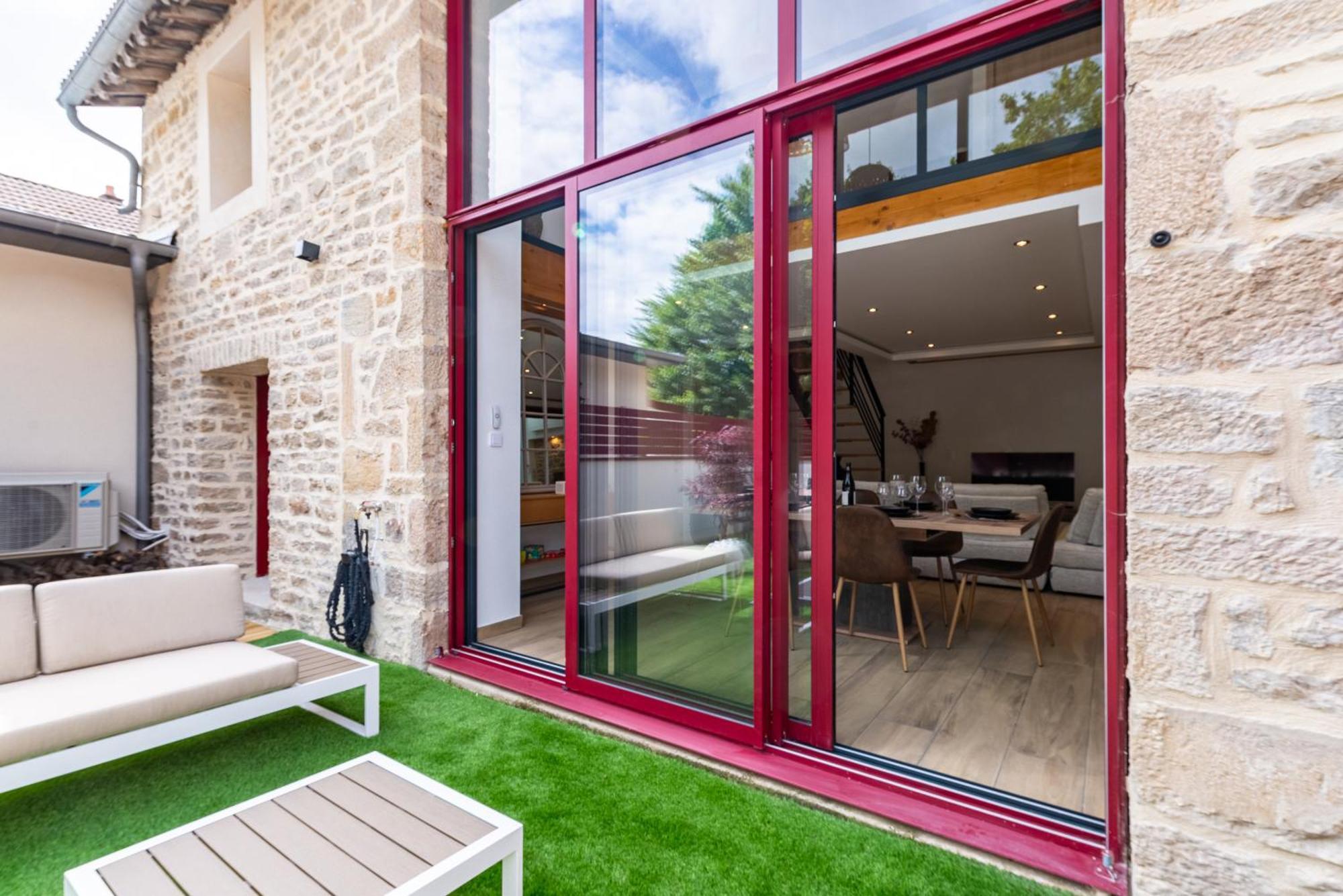 Charmante Maison Climatisee Avec Son Jardin A 10 Minutes De Dijon Marsannay-la-Côte Esterno foto